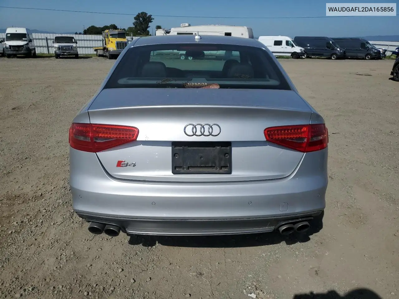 2013 Audi S4 Premium Plus VIN: WAUDGAFL2DA165856 Lot: 52457305