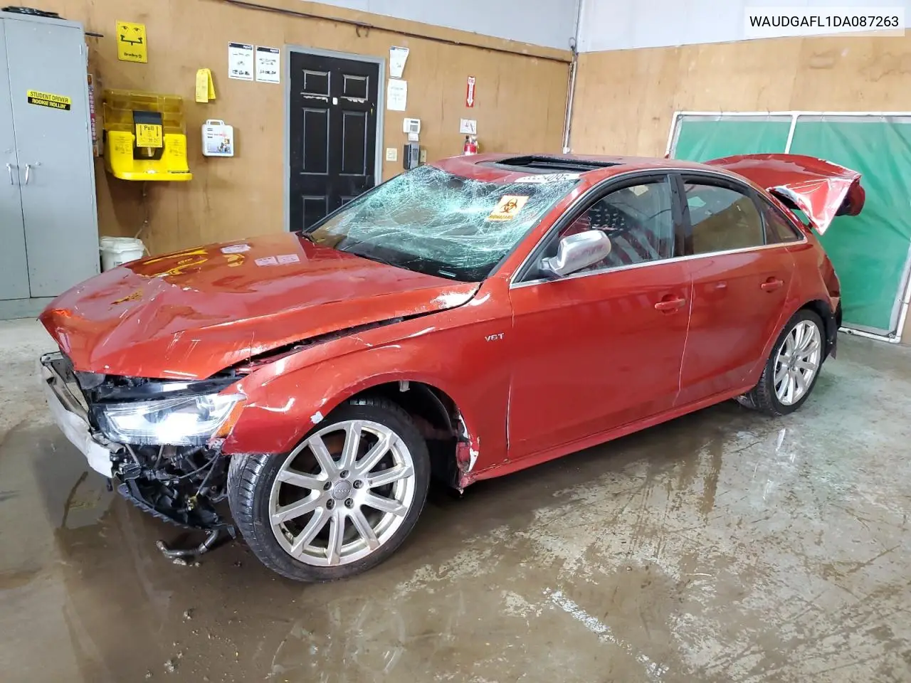 2013 Audi S4 Premium Plus VIN: WAUDGAFL1DA087263 Lot: 55254095