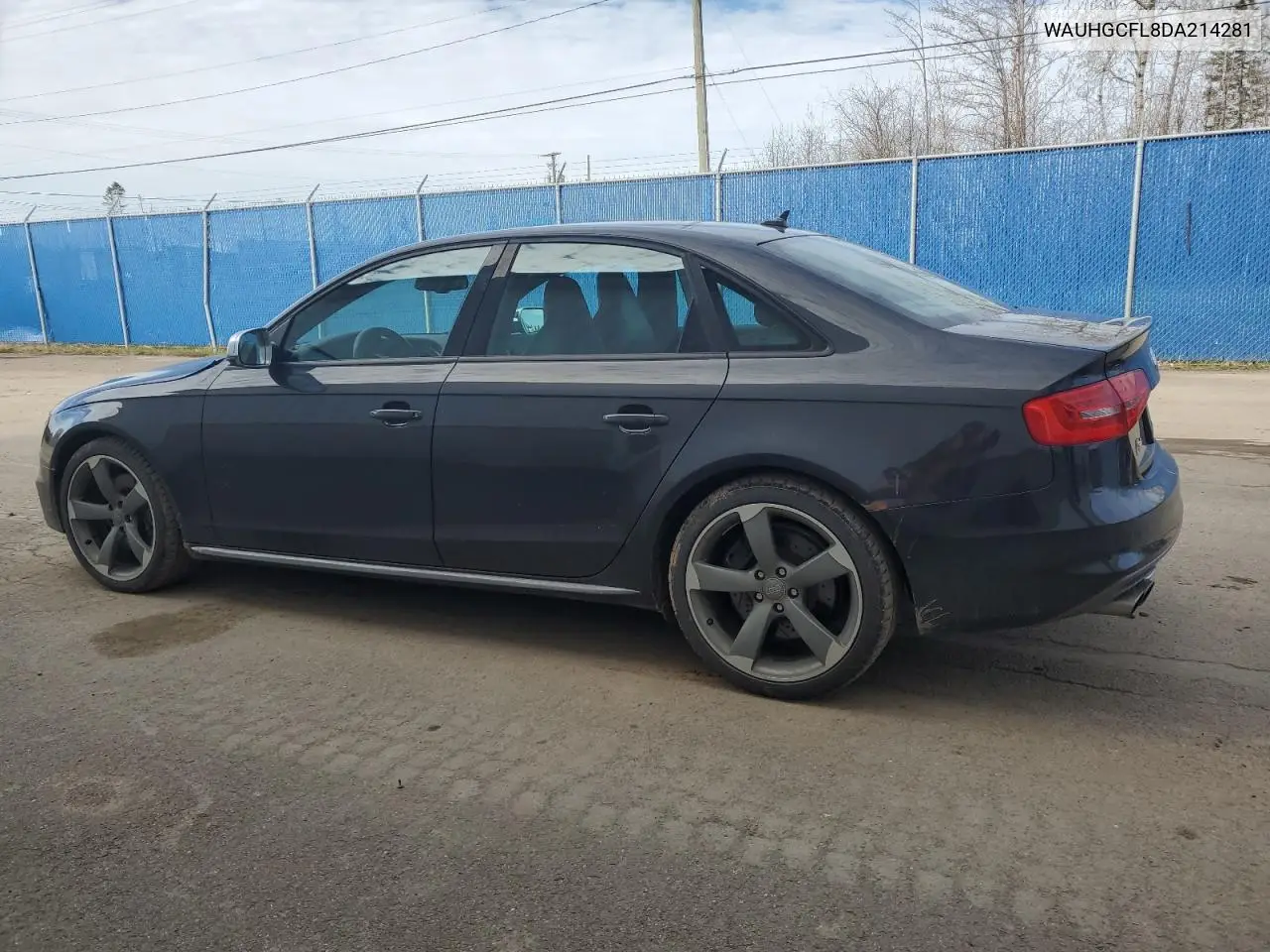 2013 Audi S4 Premium VIN: WAUHGCFL8DA214281 Lot: 55985875