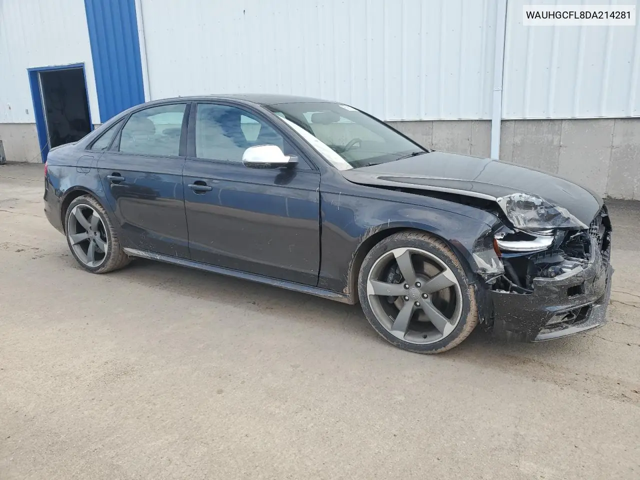 2013 Audi S4 Premium VIN: WAUHGCFL8DA214281 Lot: 55985875