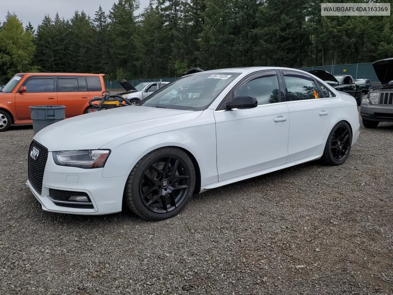 2013 Audi S4 Premium Plus VIN: WAUBGAFL4DA163369 Lot: 56471525
