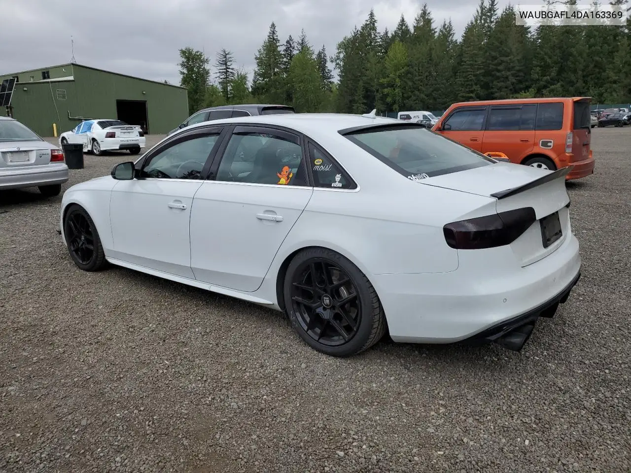 2013 Audi S4 Premium Plus VIN: WAUBGAFL4DA163369 Lot: 56471525