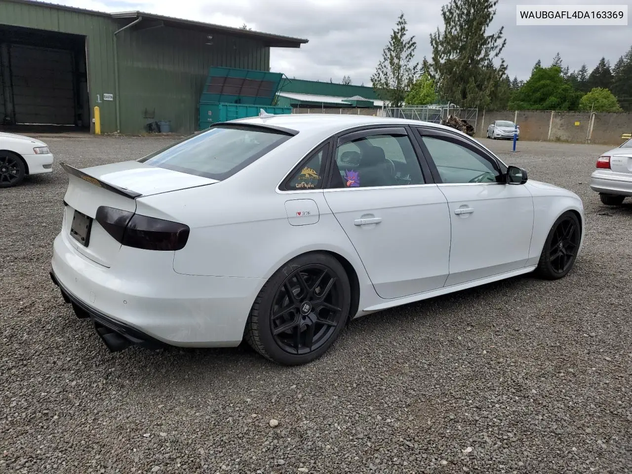2013 Audi S4 Premium Plus VIN: WAUBGAFL4DA163369 Lot: 56471525