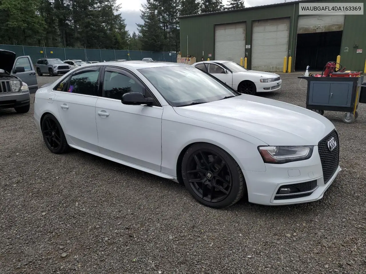 2013 Audi S4 Premium Plus VIN: WAUBGAFL4DA163369 Lot: 56471525