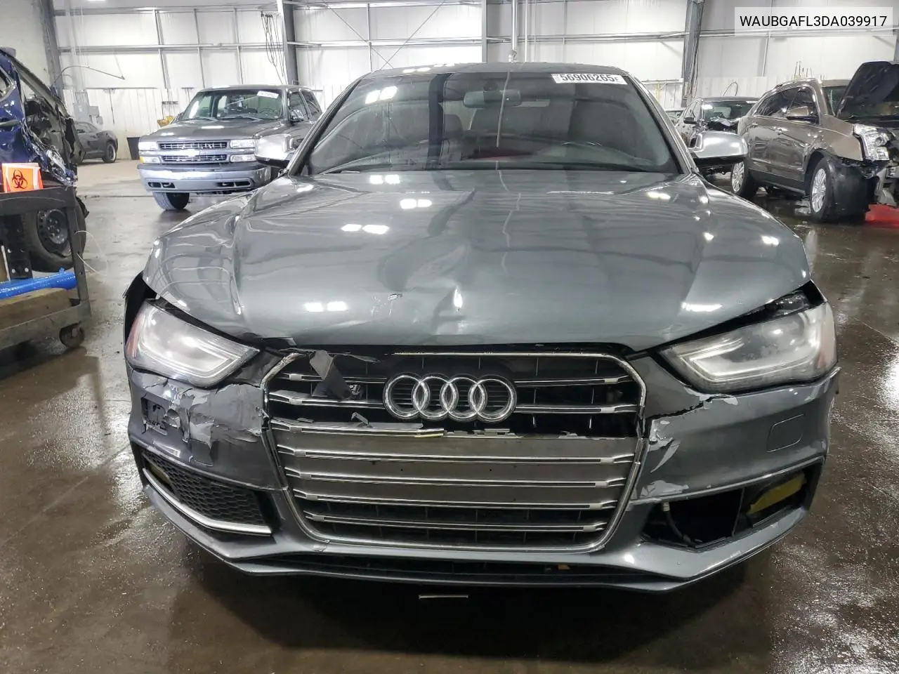 2013 Audi S4 Premium Plus VIN: WAUBGAFL3DA039917 Lot: 56906265