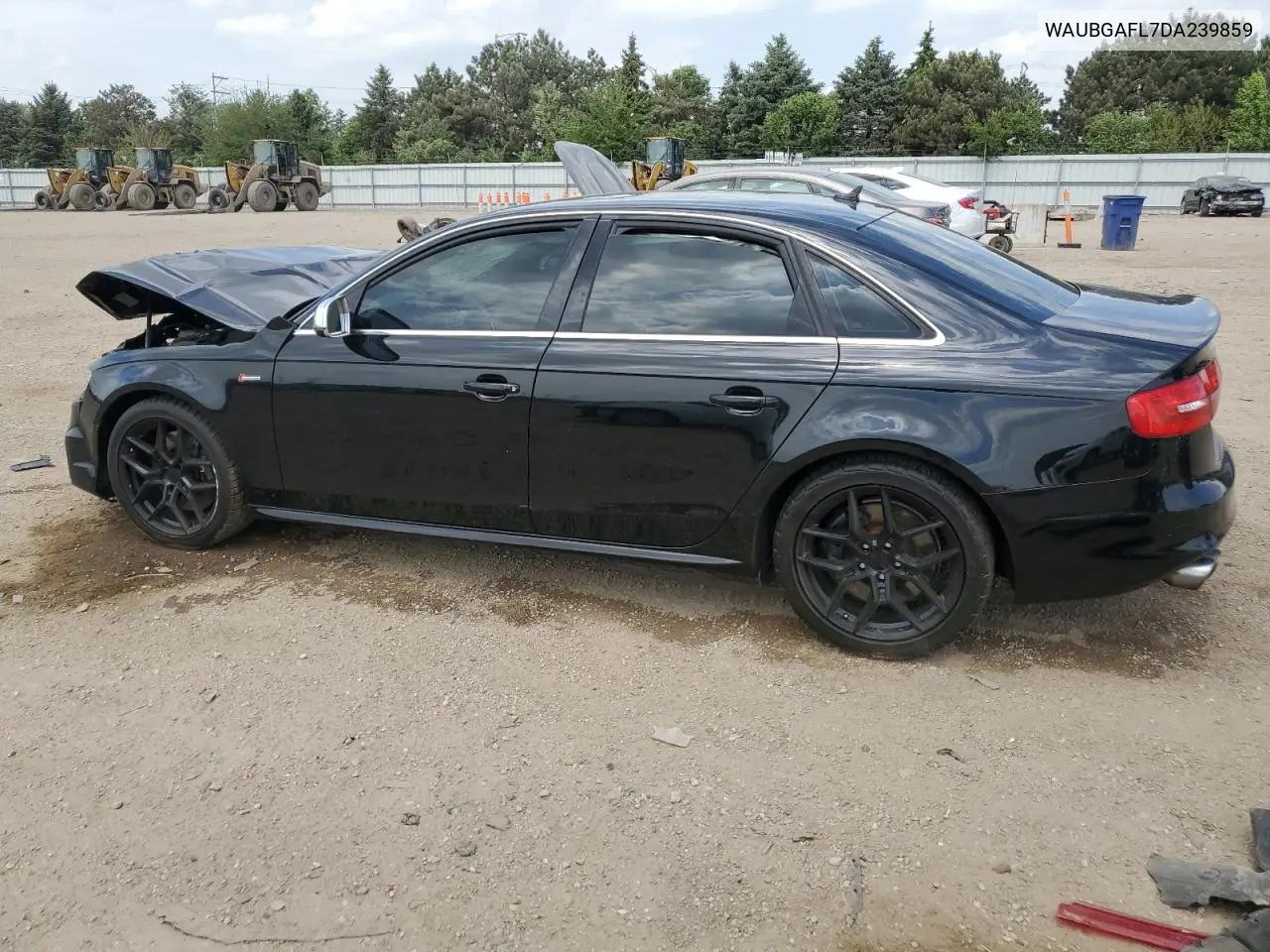 2013 Audi S4 Premium Plus VIN: WAUBGAFL7DA239859 Lot: 57094555