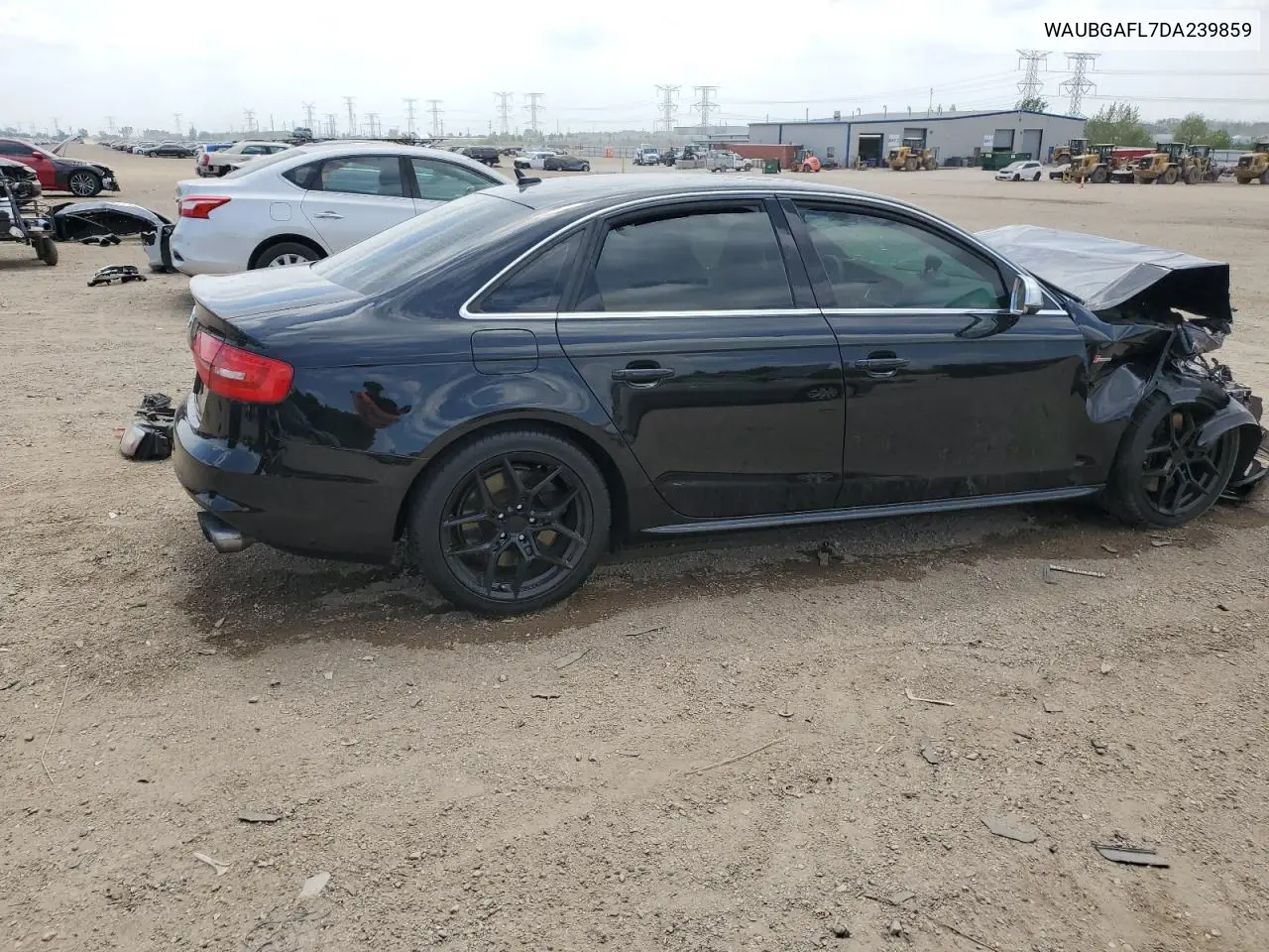 2013 Audi S4 Premium Plus VIN: WAUBGAFL7DA239859 Lot: 57094555