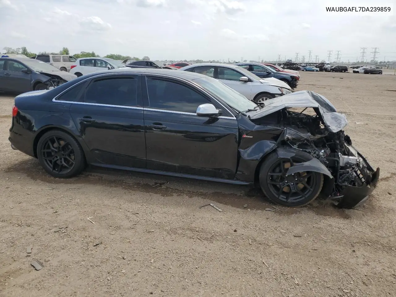 2013 Audi S4 Premium Plus VIN: WAUBGAFL7DA239859 Lot: 57094555