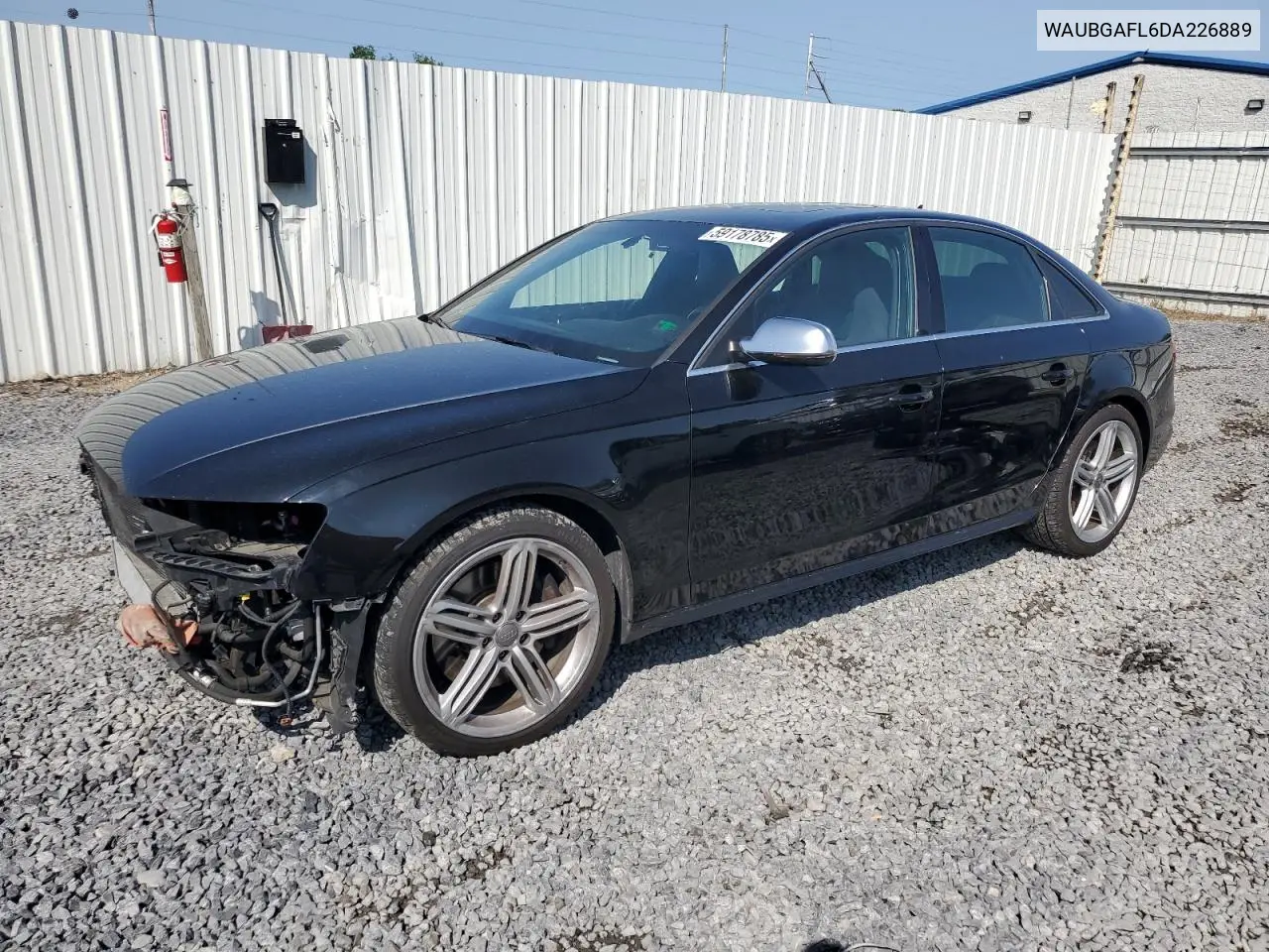 2013 Audi S4 Premium Plus VIN: WAUBGAFL6DA226889 Lot: 59178785
