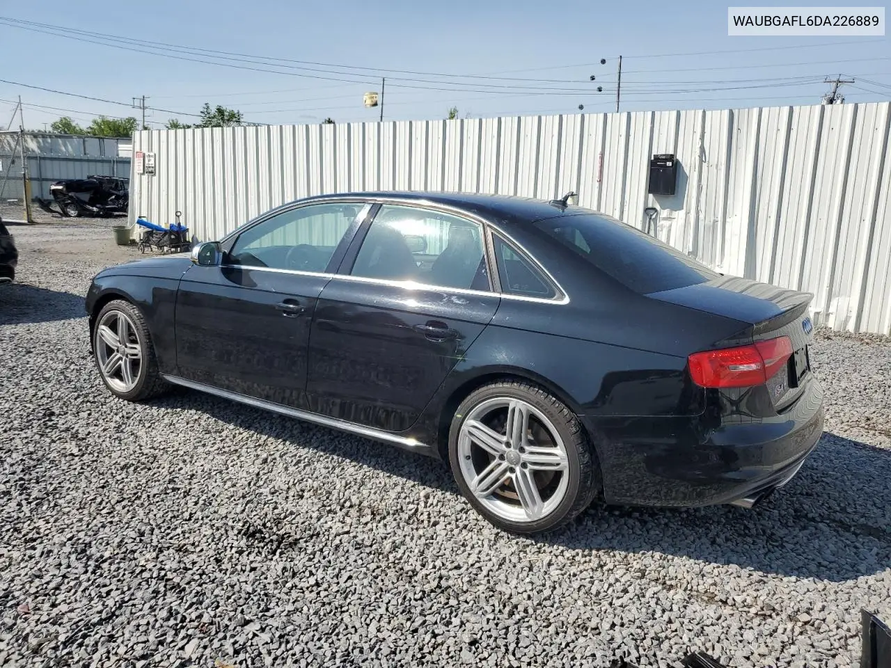 2013 Audi S4 Premium Plus VIN: WAUBGAFL6DA226889 Lot: 59178785