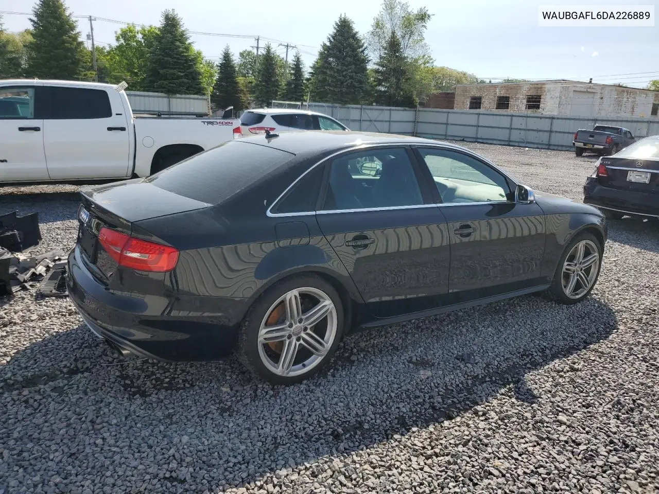 2013 Audi S4 Premium Plus VIN: WAUBGAFL6DA226889 Lot: 59178785