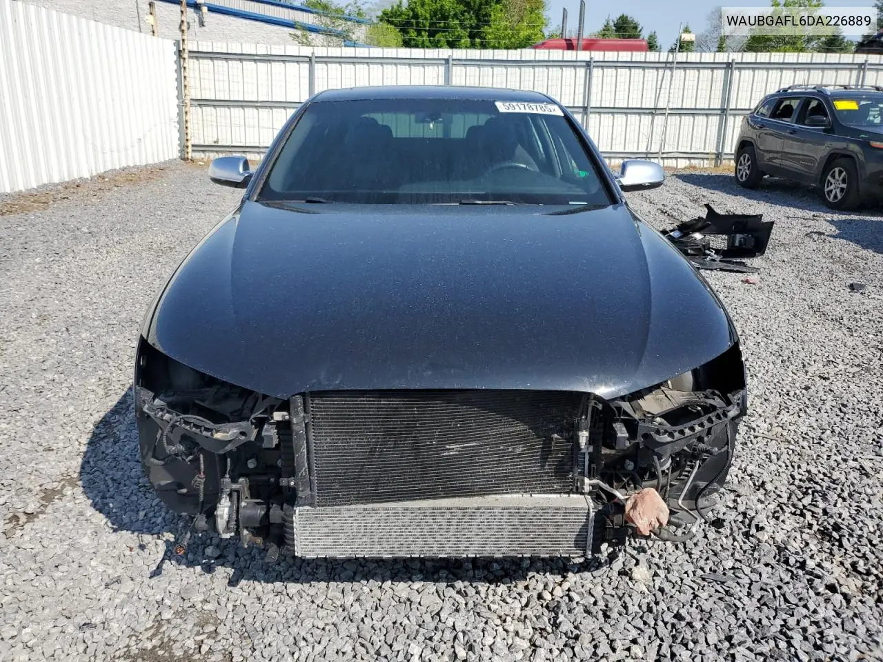 2013 Audi S4 Premium Plus VIN: WAUBGAFL6DA226889 Lot: 59178785
