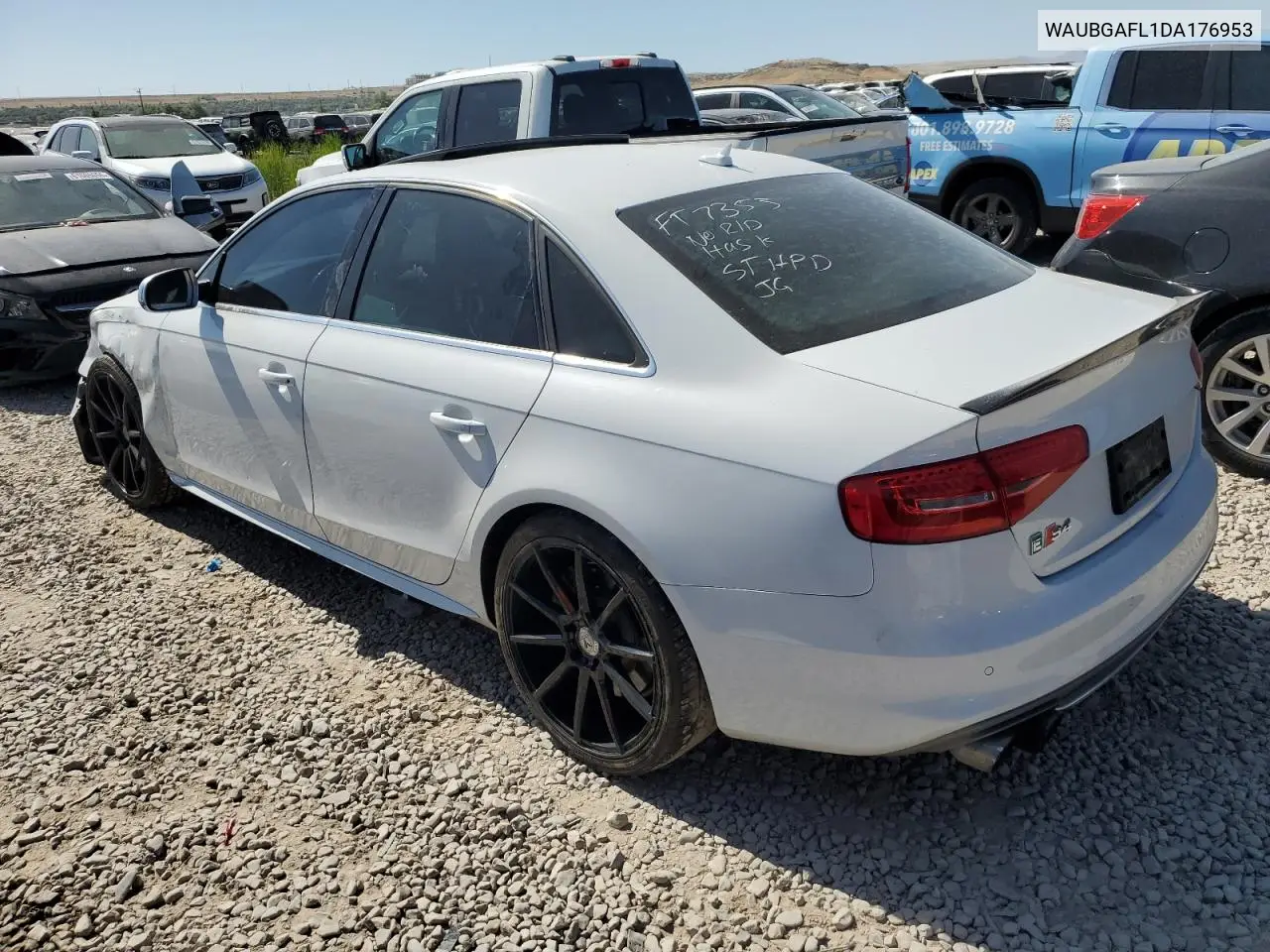 2013 Audi S4 Premium Plus VIN: WAUBGAFL1DA176953 Lot: 60989215