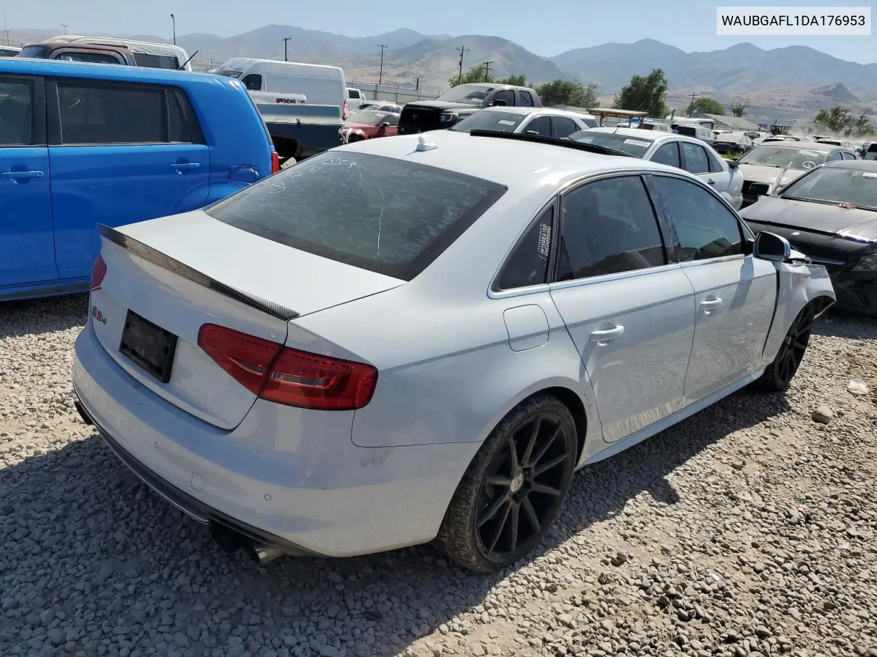 2013 Audi S4 Premium Plus VIN: WAUBGAFL1DA176953 Lot: 60989215
