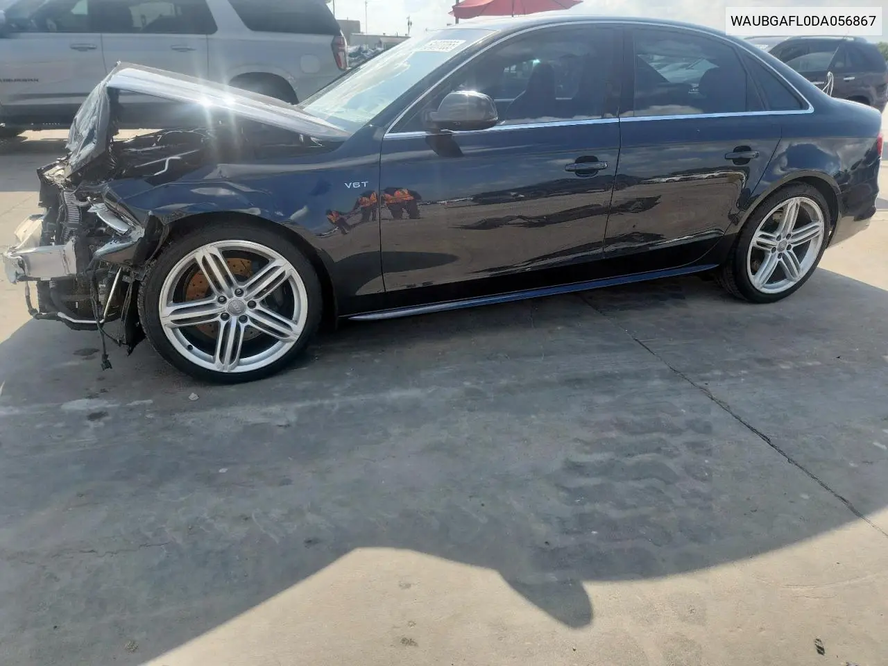 2013 Audi S4 Premium Plus VIN: WAUBGAFL0DA056867 Lot: 61077055