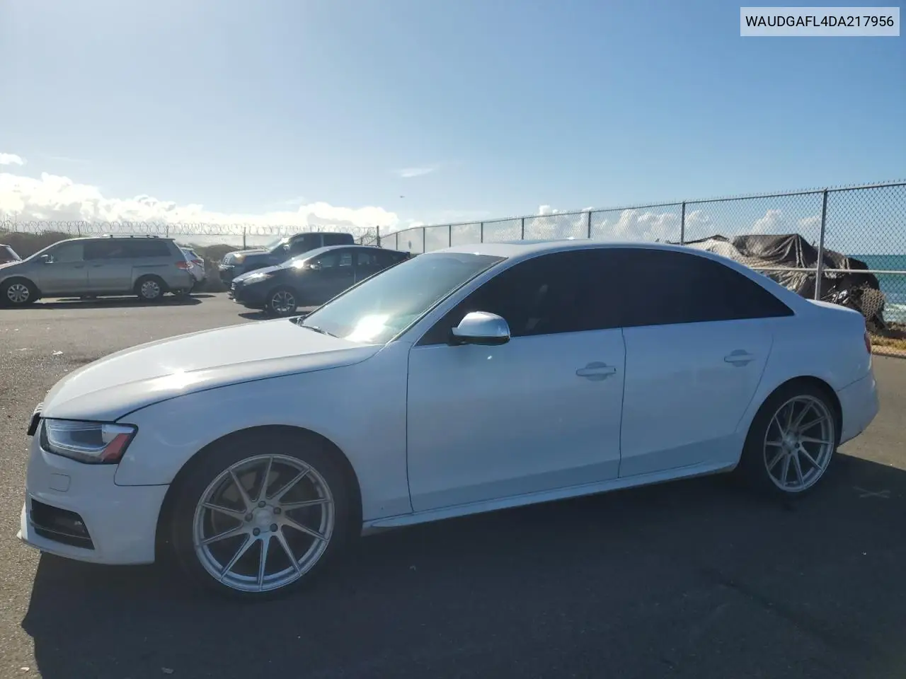 2013 Audi S4 Premium Plus VIN: WAUDGAFL4DA217956 Lot: 62027025