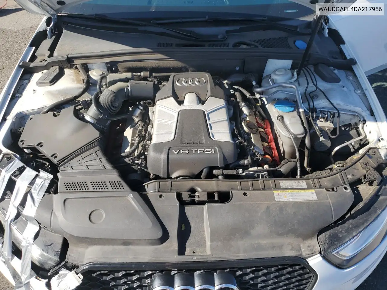 2013 Audi S4 Premium Plus VIN: WAUDGAFL4DA217956 Lot: 62027025