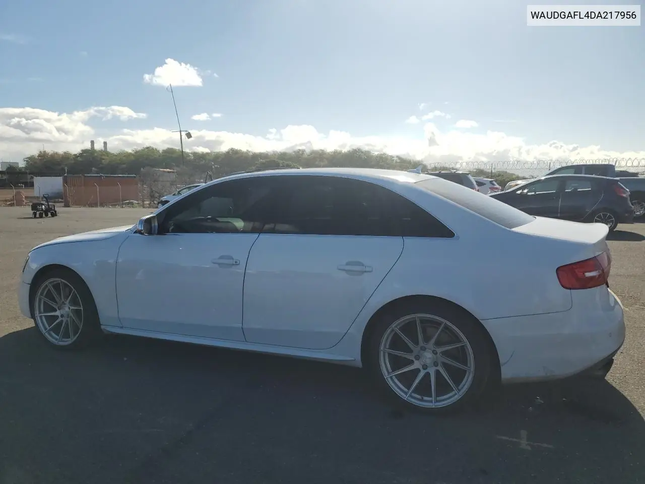2013 Audi S4 Premium Plus VIN: WAUDGAFL4DA217956 Lot: 62027025