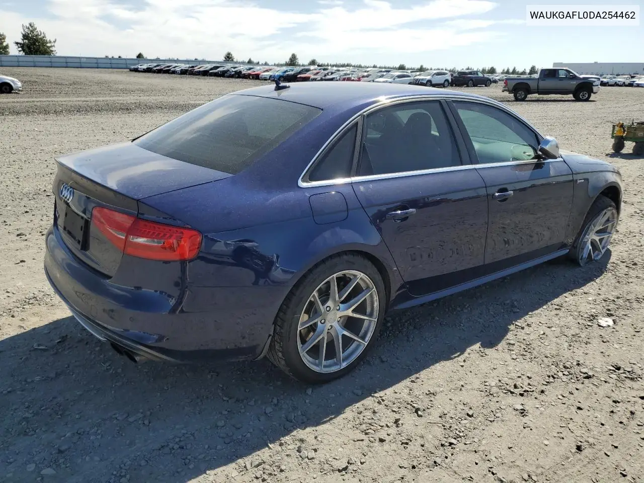 2013 Audi S4 Prestige VIN: WAUKGAFL0DA254462 Lot: 63047165