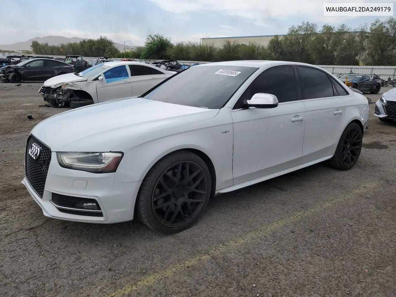 2013 Audi S4 Premium Plus VIN: WAUBGAFL2DA249179 Lot: 63099565