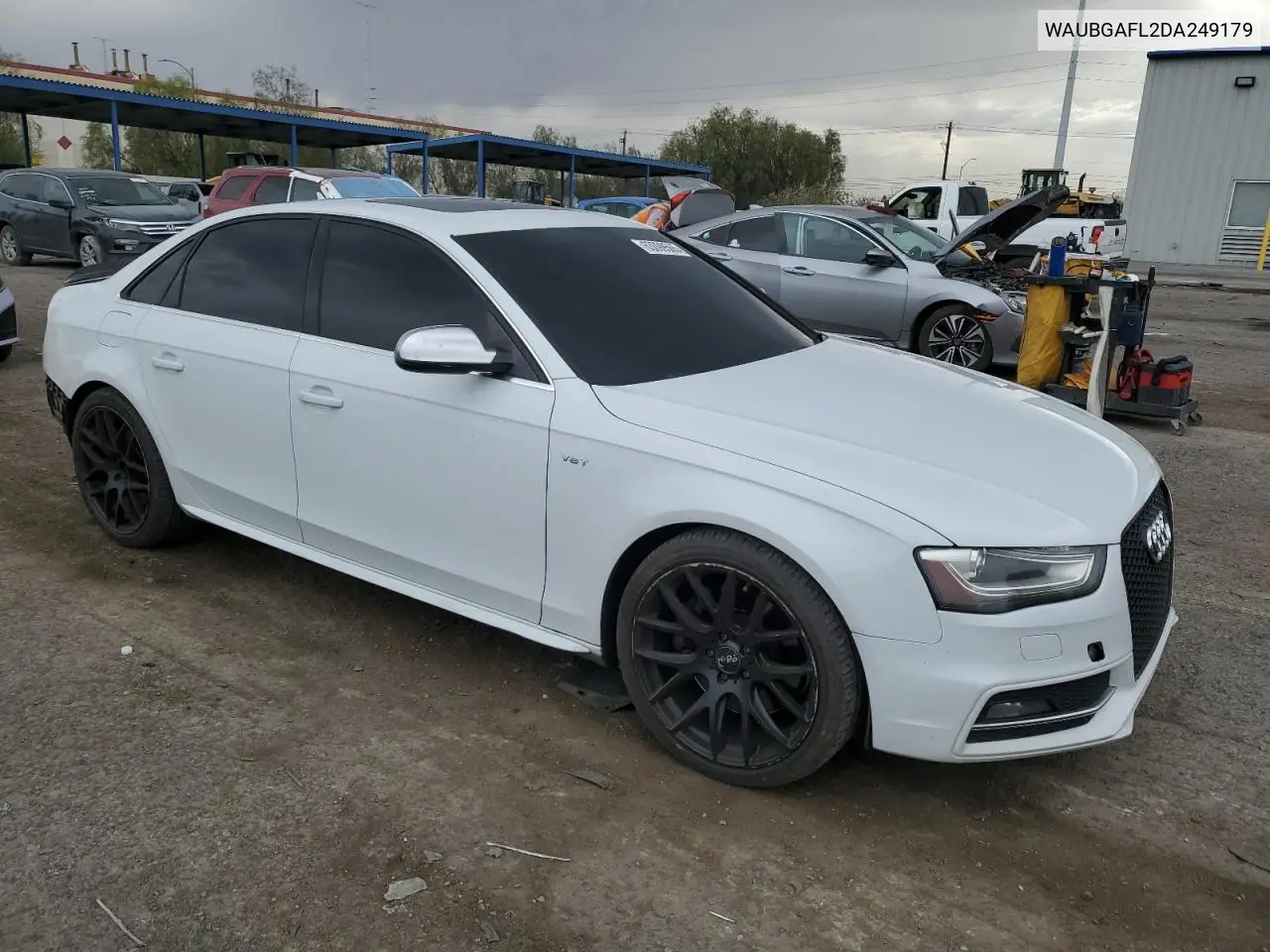 2013 Audi S4 Premium Plus VIN: WAUBGAFL2DA249179 Lot: 63099565
