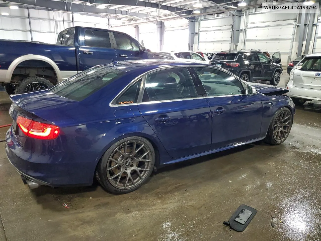 2013 Audi S4 Prestige VIN: WAUKGAFL4DA193794 Lot: 73019424