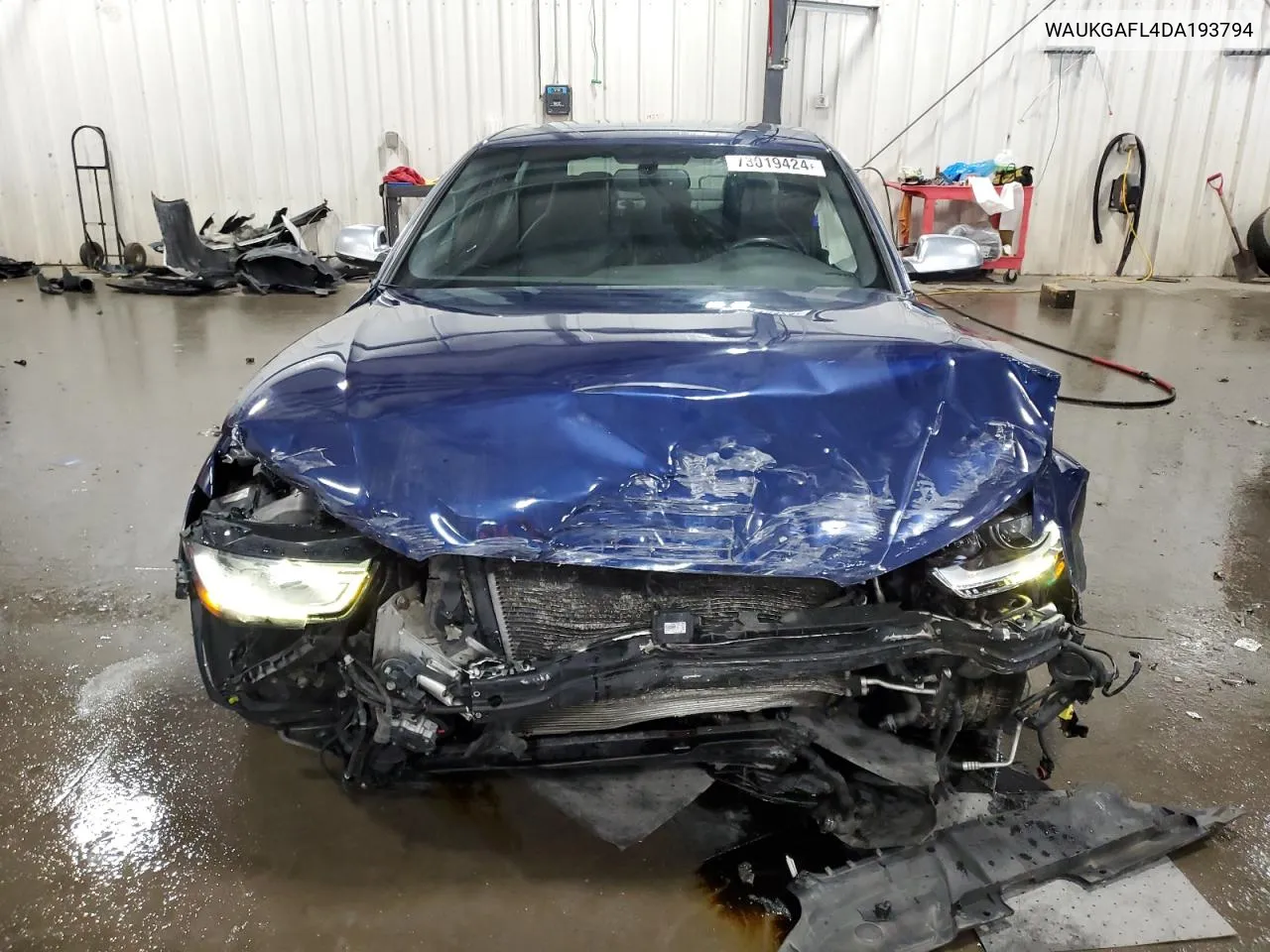 2013 Audi S4 Prestige VIN: WAUKGAFL4DA193794 Lot: 73019424