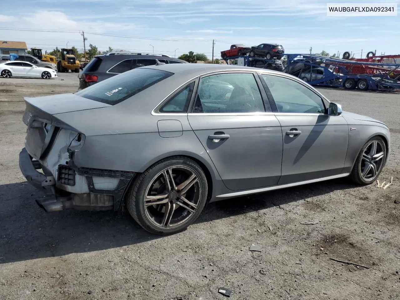 2013 Audi S4 Premium Plus VIN: WAUBGAFLXDA092341 Lot: 75766344