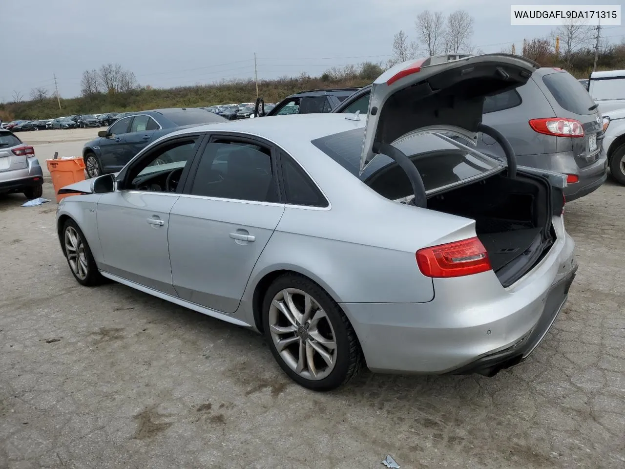 2013 Audi S4 Premium Plus VIN: WAUDGAFL9DA171315 Lot: 82178664
