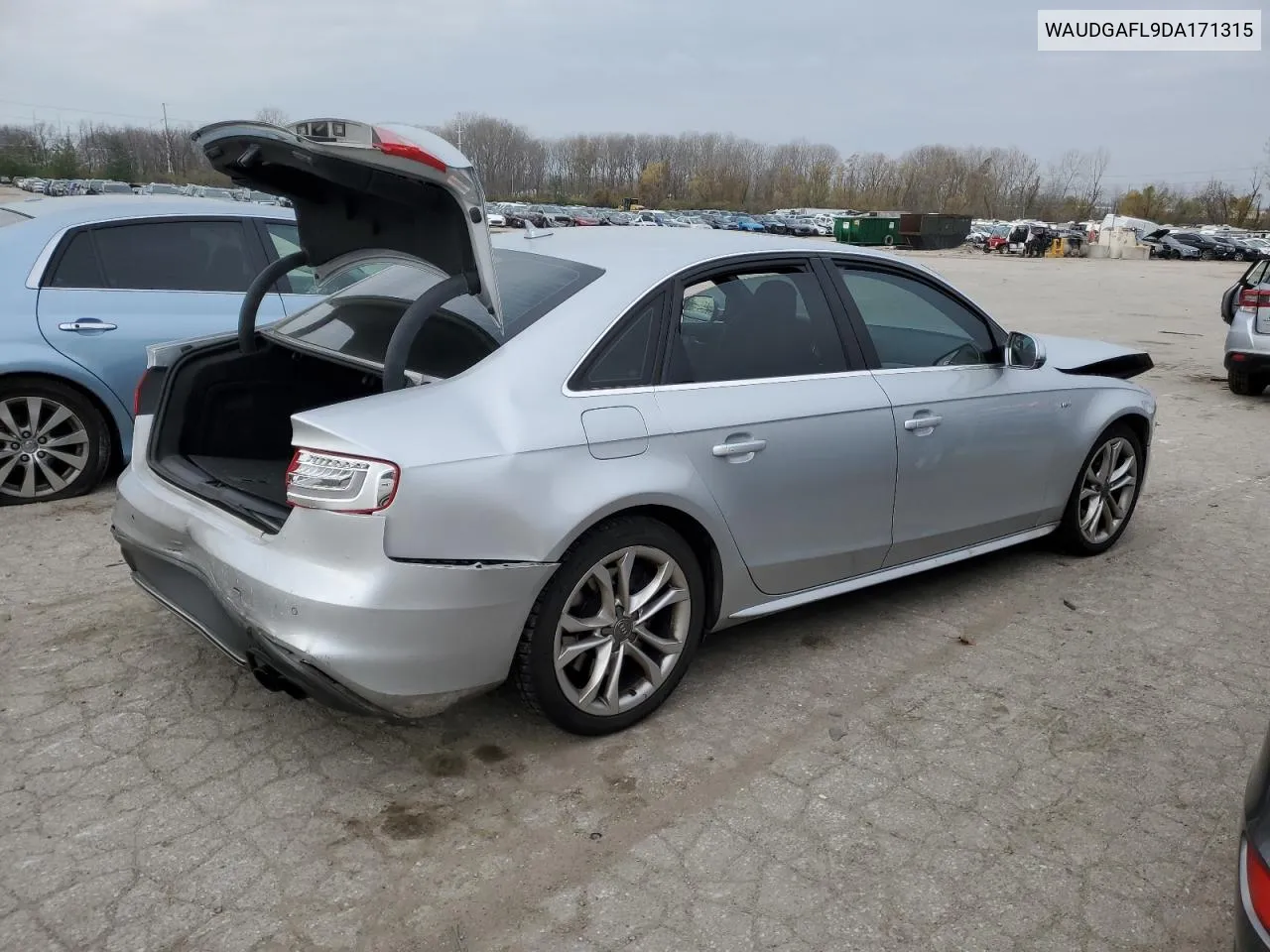 2013 Audi S4 Premium Plus VIN: WAUDGAFL9DA171315 Lot: 82178664