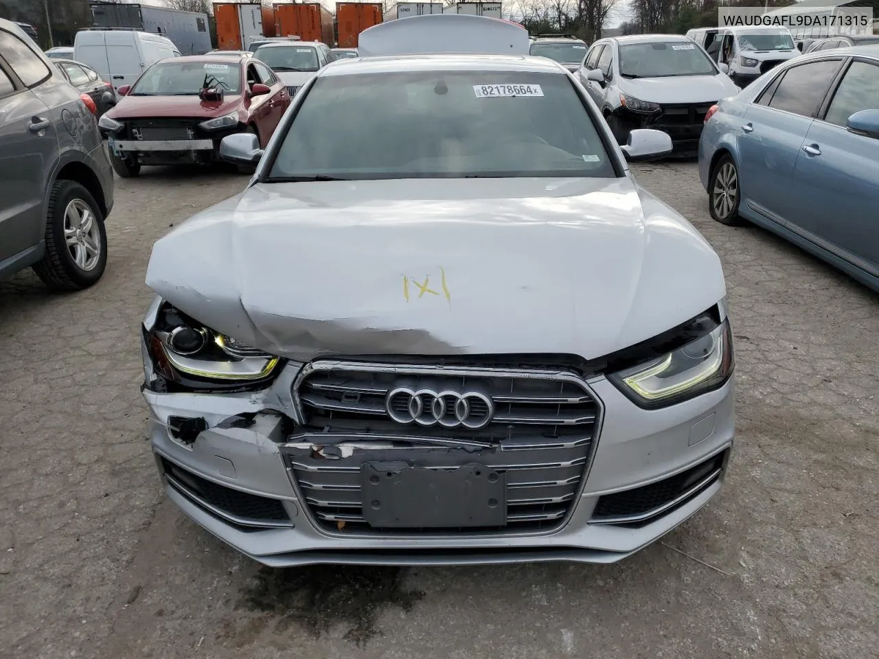 2013 Audi S4 Premium Plus VIN: WAUDGAFL9DA171315 Lot: 82178664
