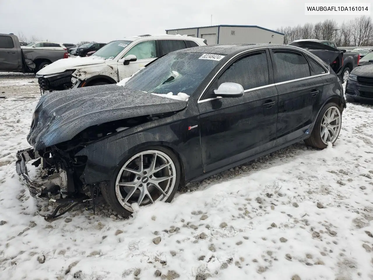 2013 Audi S4 Premium Plus VIN: WAUBGAFL1DA161014 Lot: 82248424