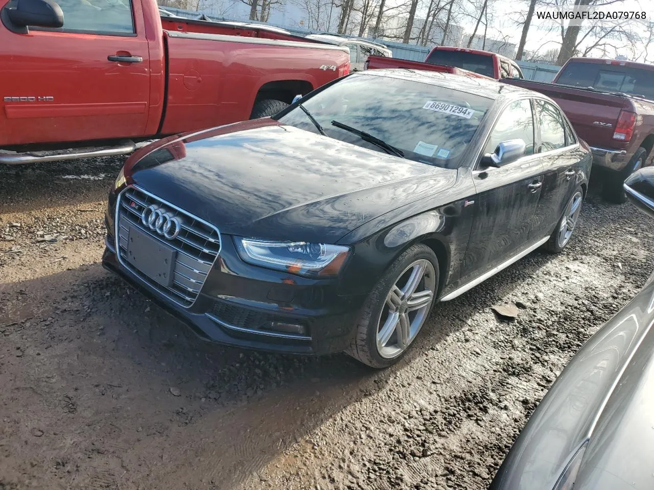 2013 Audi S4 Prestige VIN: WAUMGAFL2DA079768 Lot: 86901294