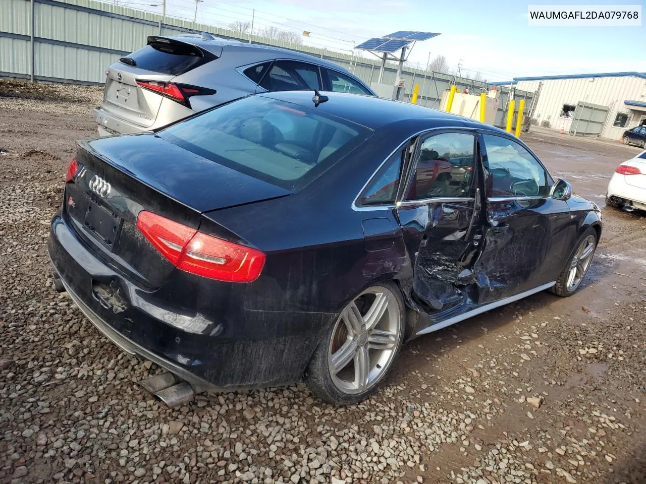 2013 Audi S4 Prestige VIN: WAUMGAFL2DA079768 Lot: 86901294