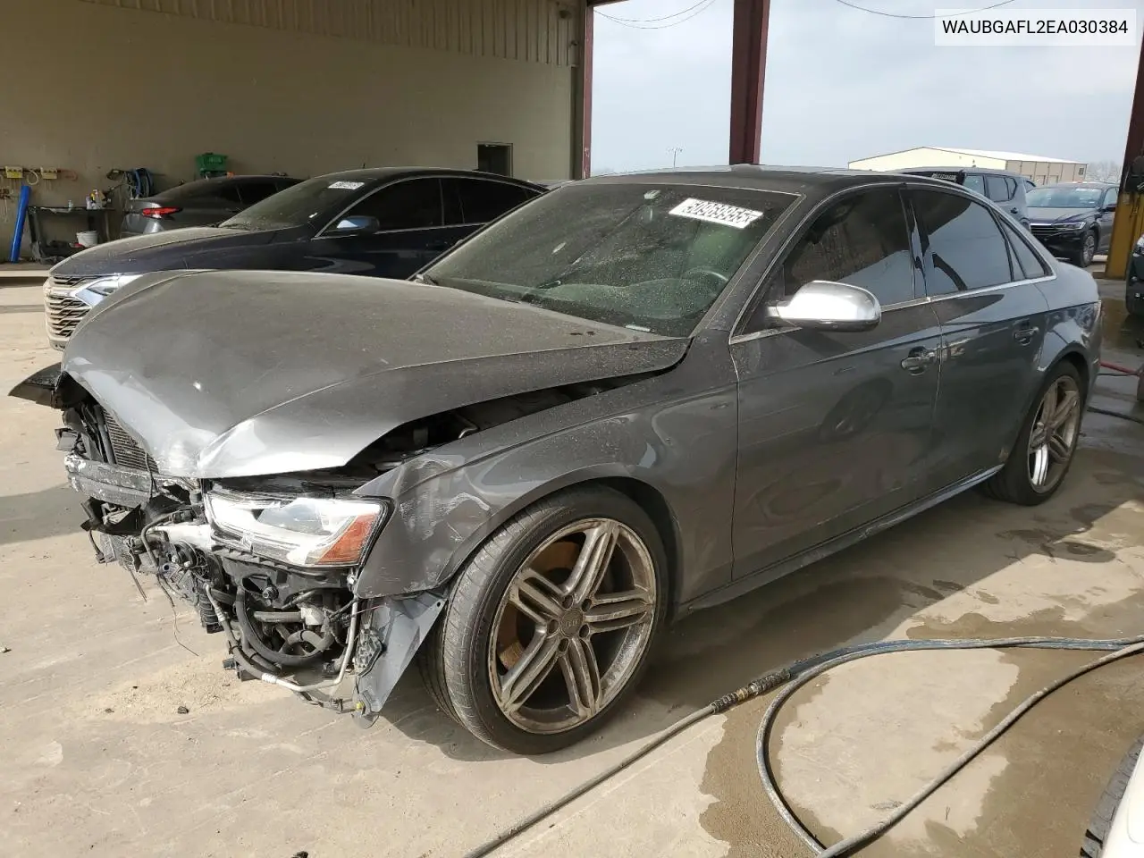 2014 Audi S4 Premium Plus VIN: WAUBGAFL2EA030384 Lot: 50969955