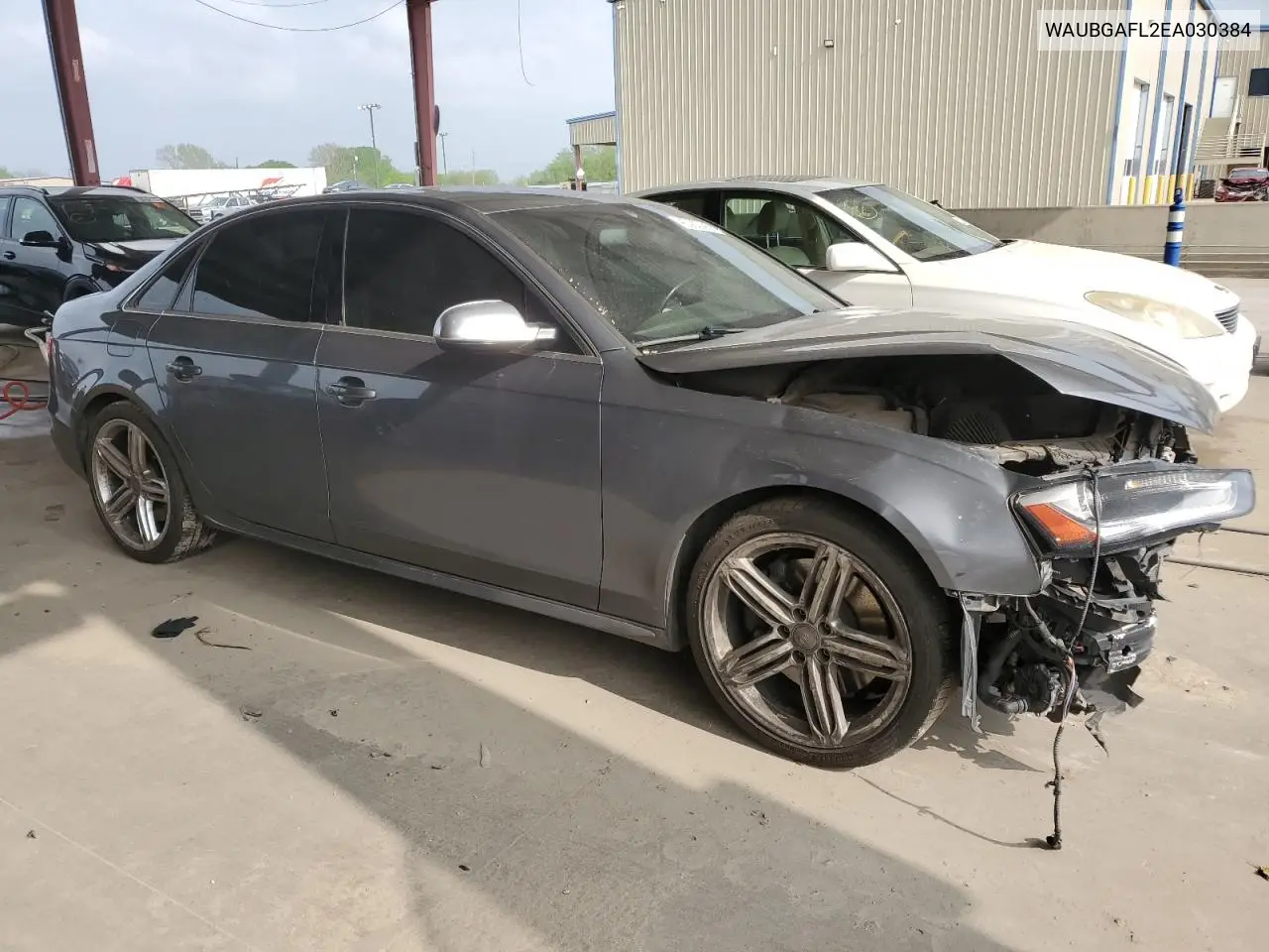 2014 Audi S4 Premium Plus VIN: WAUBGAFL2EA030384 Lot: 50969955