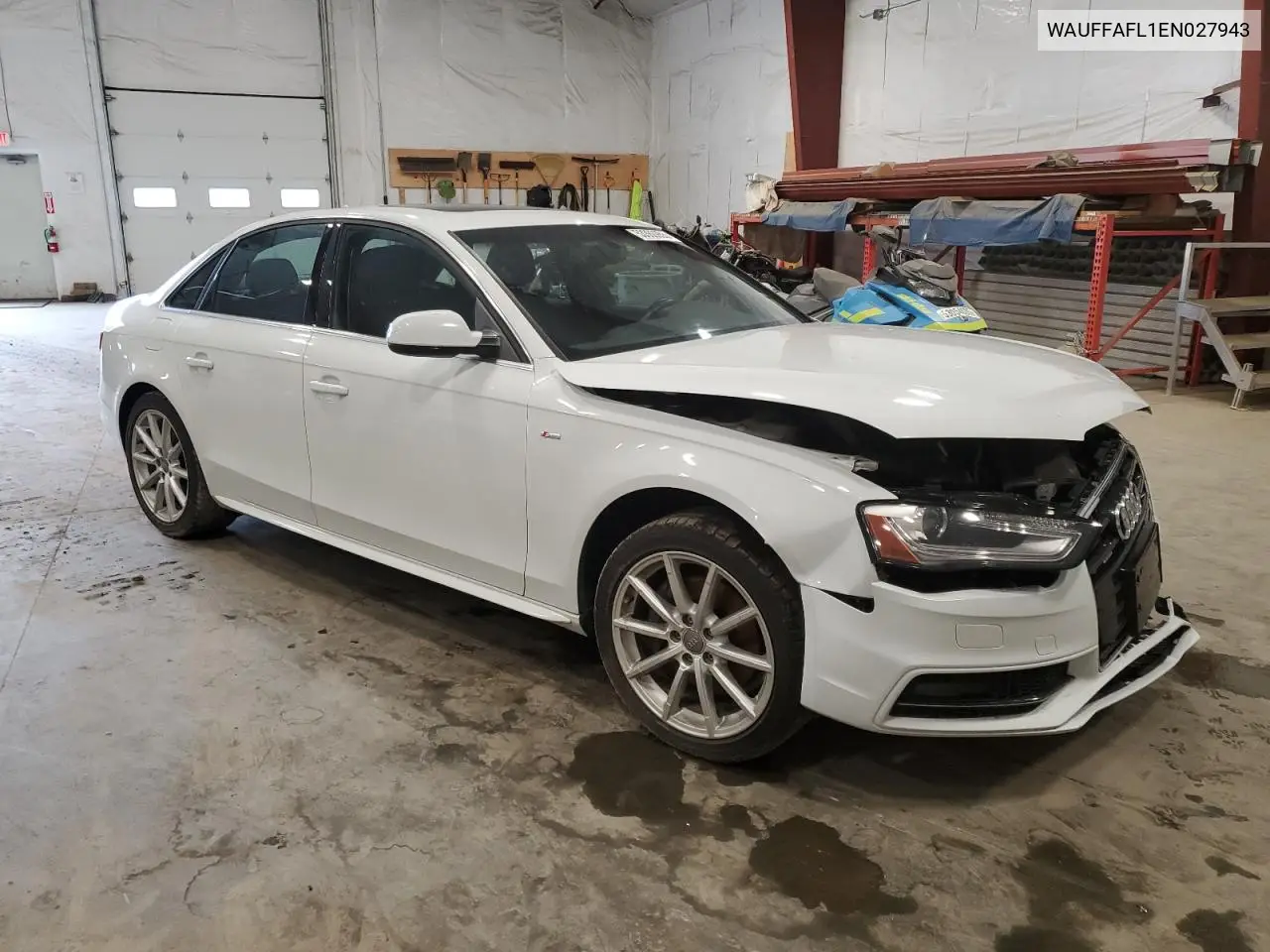 2014 Audi A4 Premium Plus VIN: WAUFFAFL1EN027943 Lot: 53360955