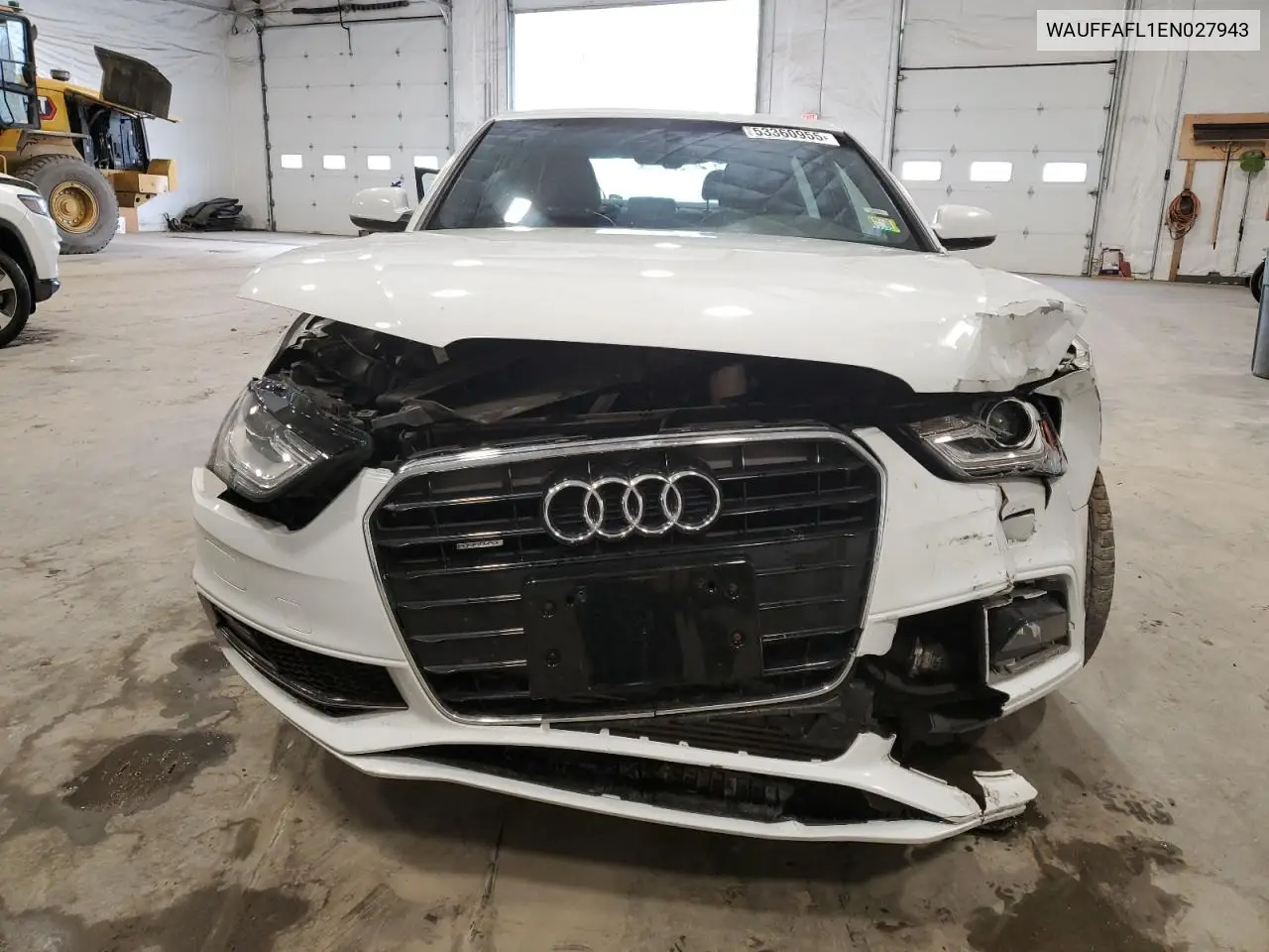2014 Audi A4 Premium Plus VIN: WAUFFAFL1EN027943 Lot: 53360955