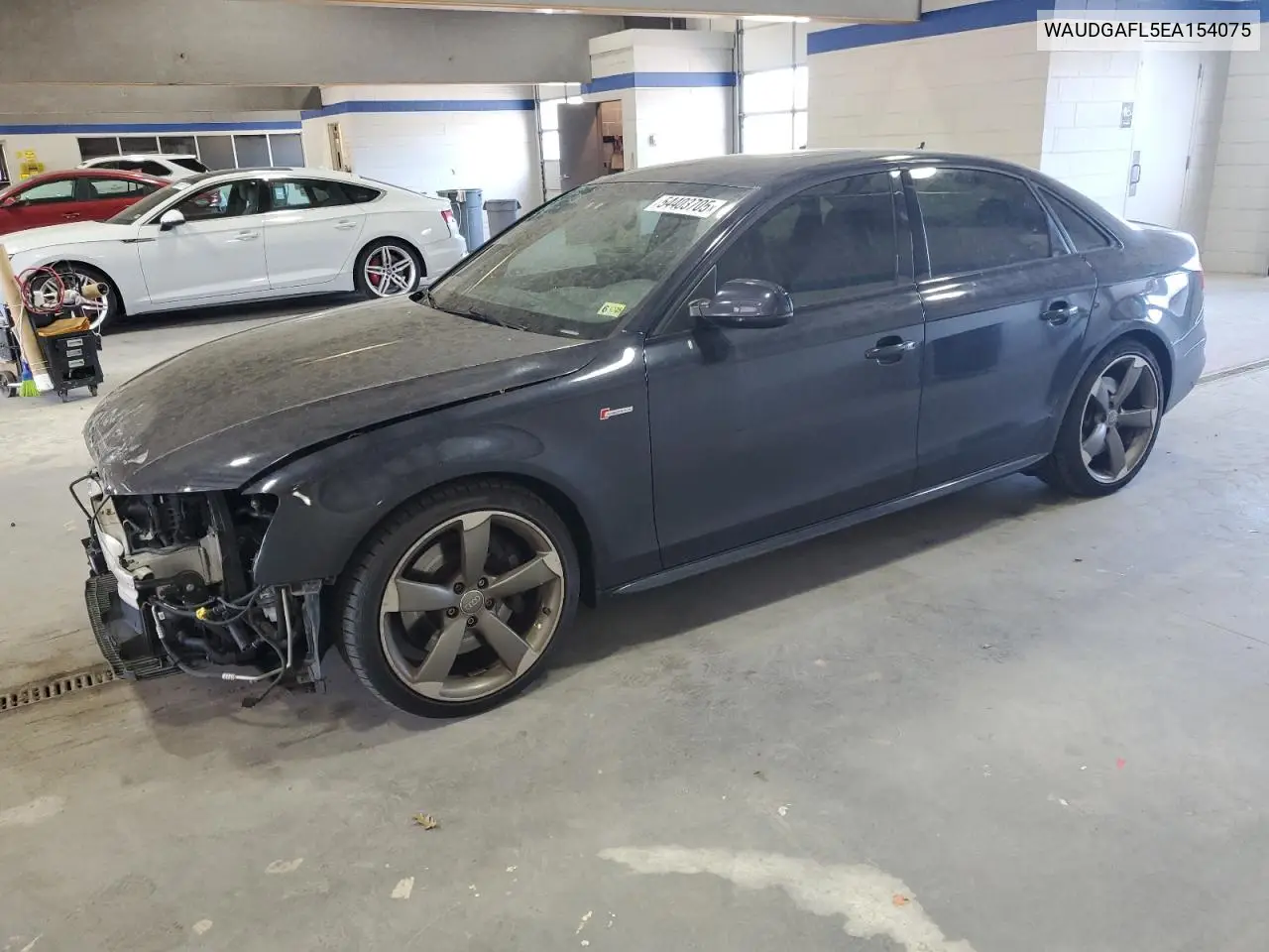 2014 Audi S4 Premium Plus VIN: WAUDGAFL5EA154075 Lot: 54403705