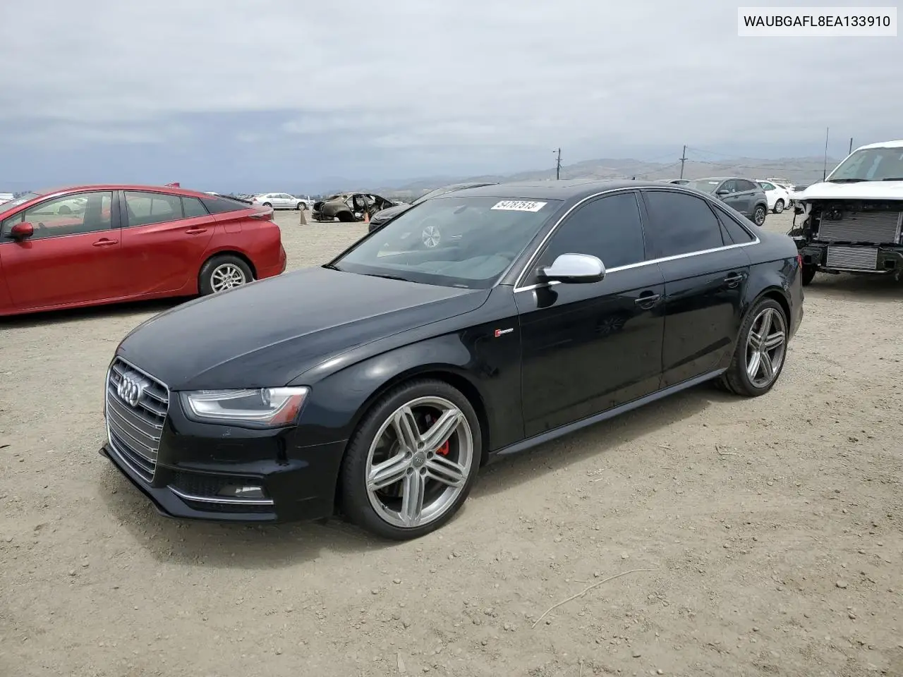 2014 Audi S4 Premium Plus VIN: WAUBGAFL8EA133910 Lot: 54787515