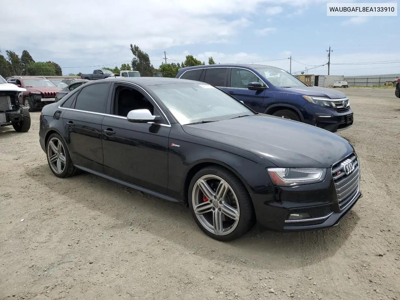 2014 Audi S4 Premium Plus VIN: WAUBGAFL8EA133910 Lot: 54787515