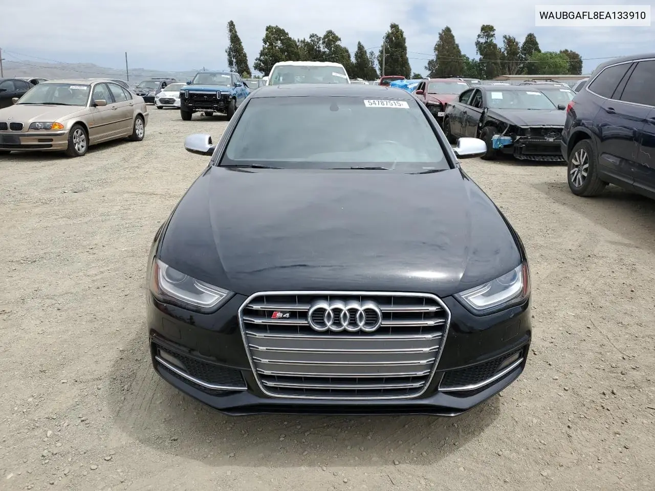 2014 Audi S4 Premium Plus VIN: WAUBGAFL8EA133910 Lot: 54787515