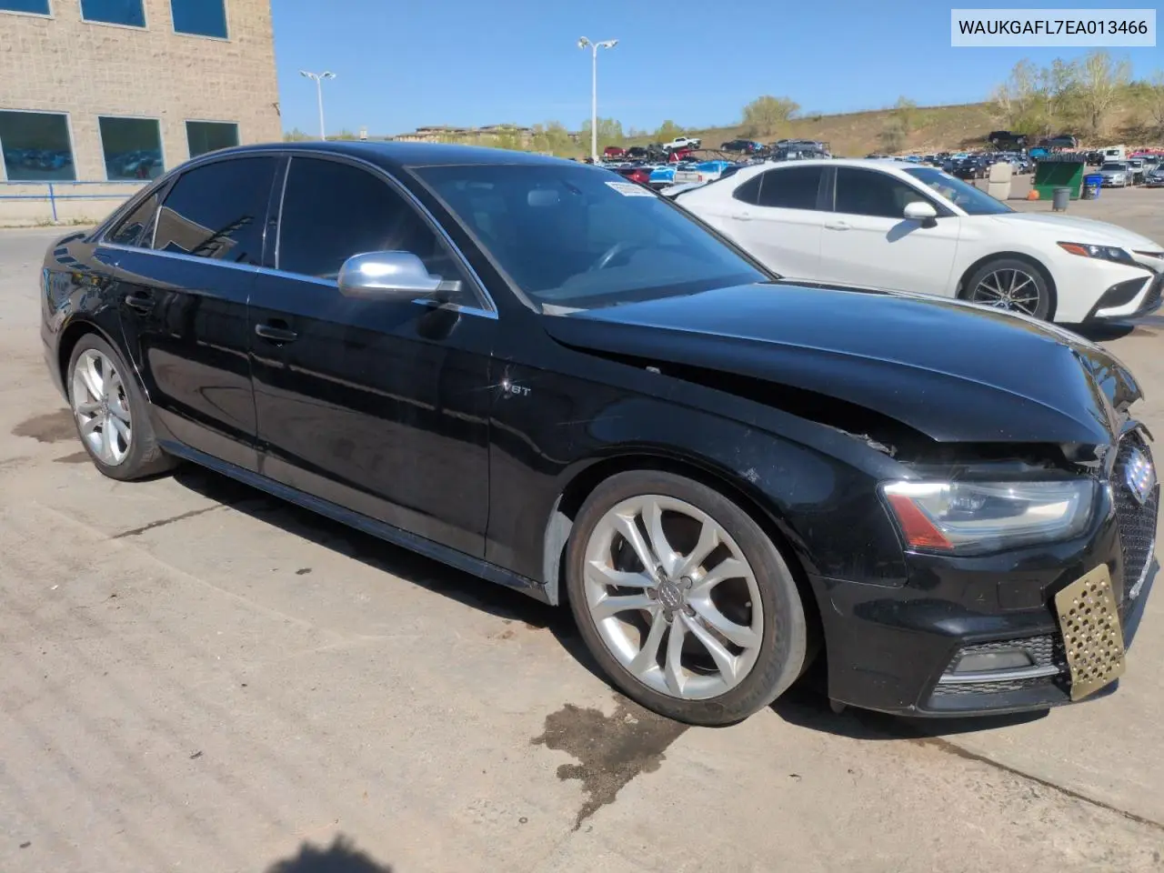 2014 Audi S4 Prestige VIN: WAUKGAFL7EA013466 Lot: 55729755