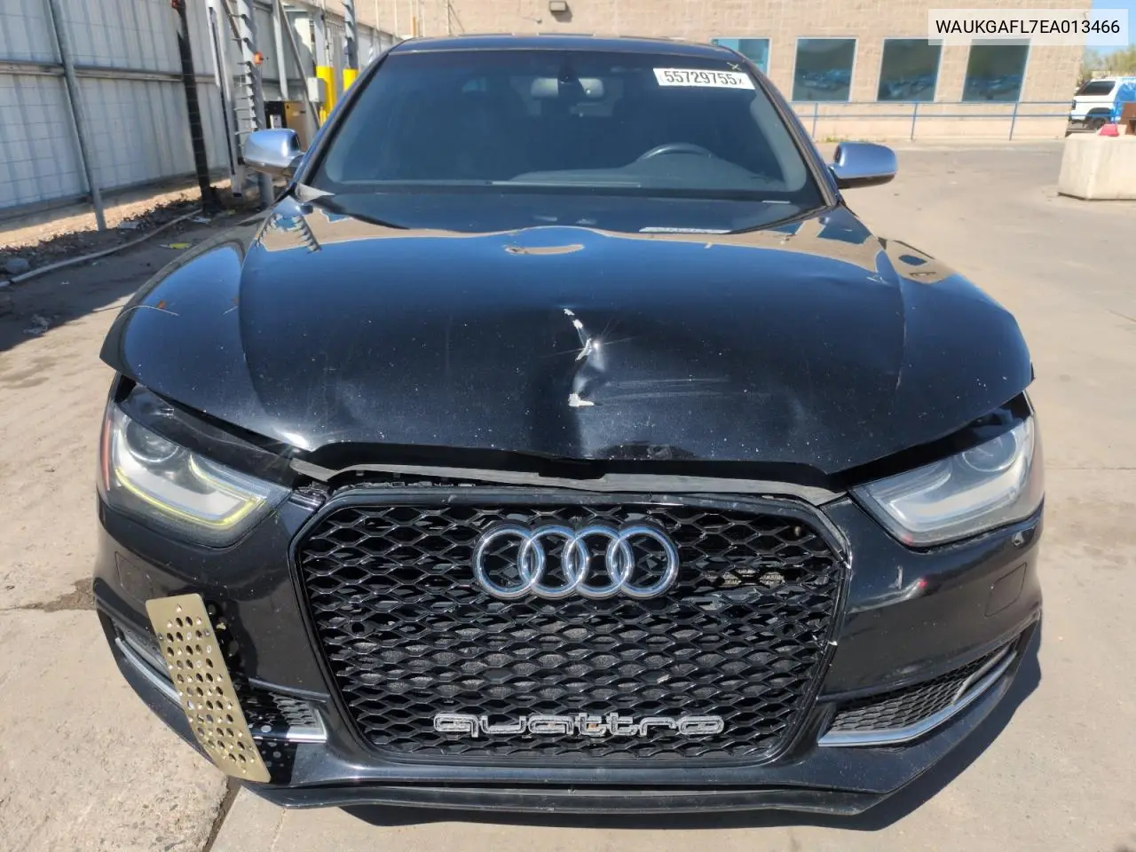 2014 Audi S4 Prestige VIN: WAUKGAFL7EA013466 Lot: 55729755
