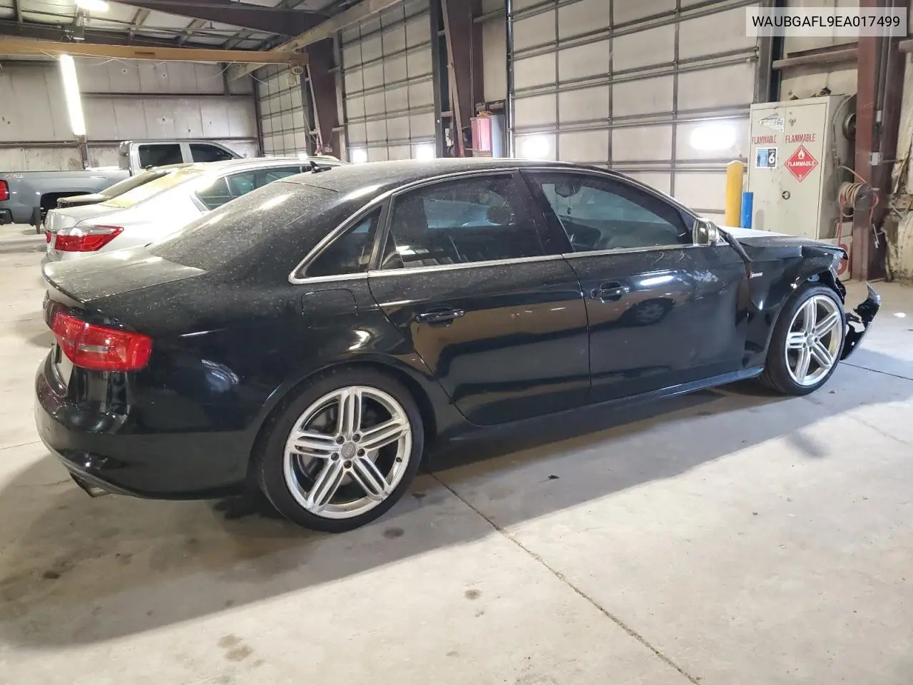 2014 Audi S4 Premium Plus VIN: WAUBGAFL9EA017499 Lot: 56227705