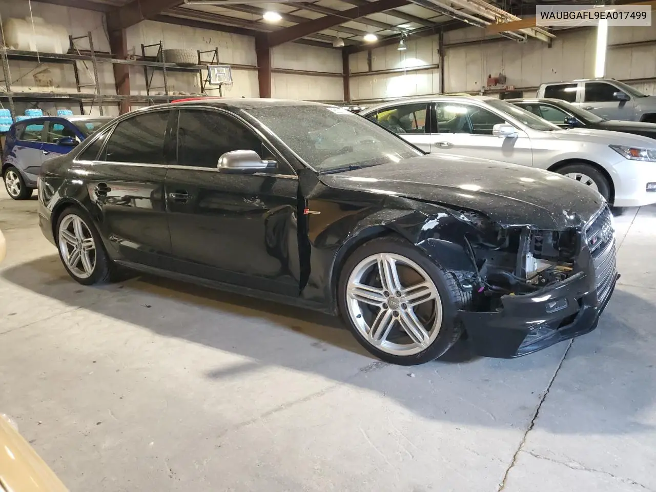 2014 Audi S4 Premium Plus VIN: WAUBGAFL9EA017499 Lot: 56227705