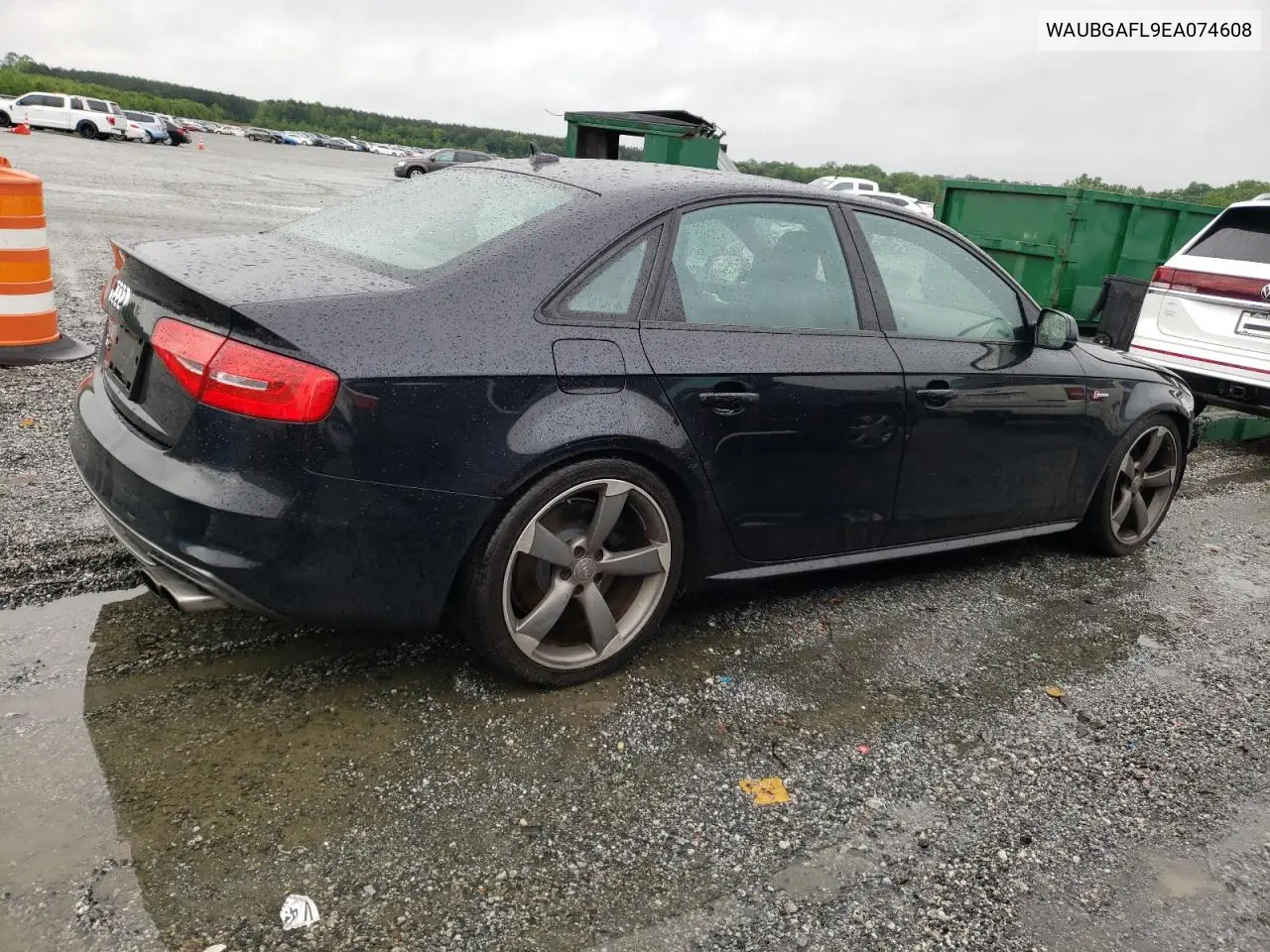 2014 Audi S4 Premium Plus VIN: WAUBGAFL9EA074608 Lot: 56479335