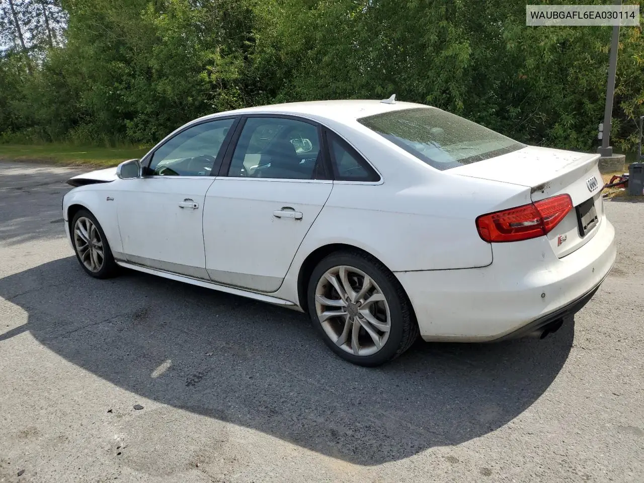 2014 Audi S4 Premium Plus VIN: WAUBGAFL6EA030114 Lot: 61294415