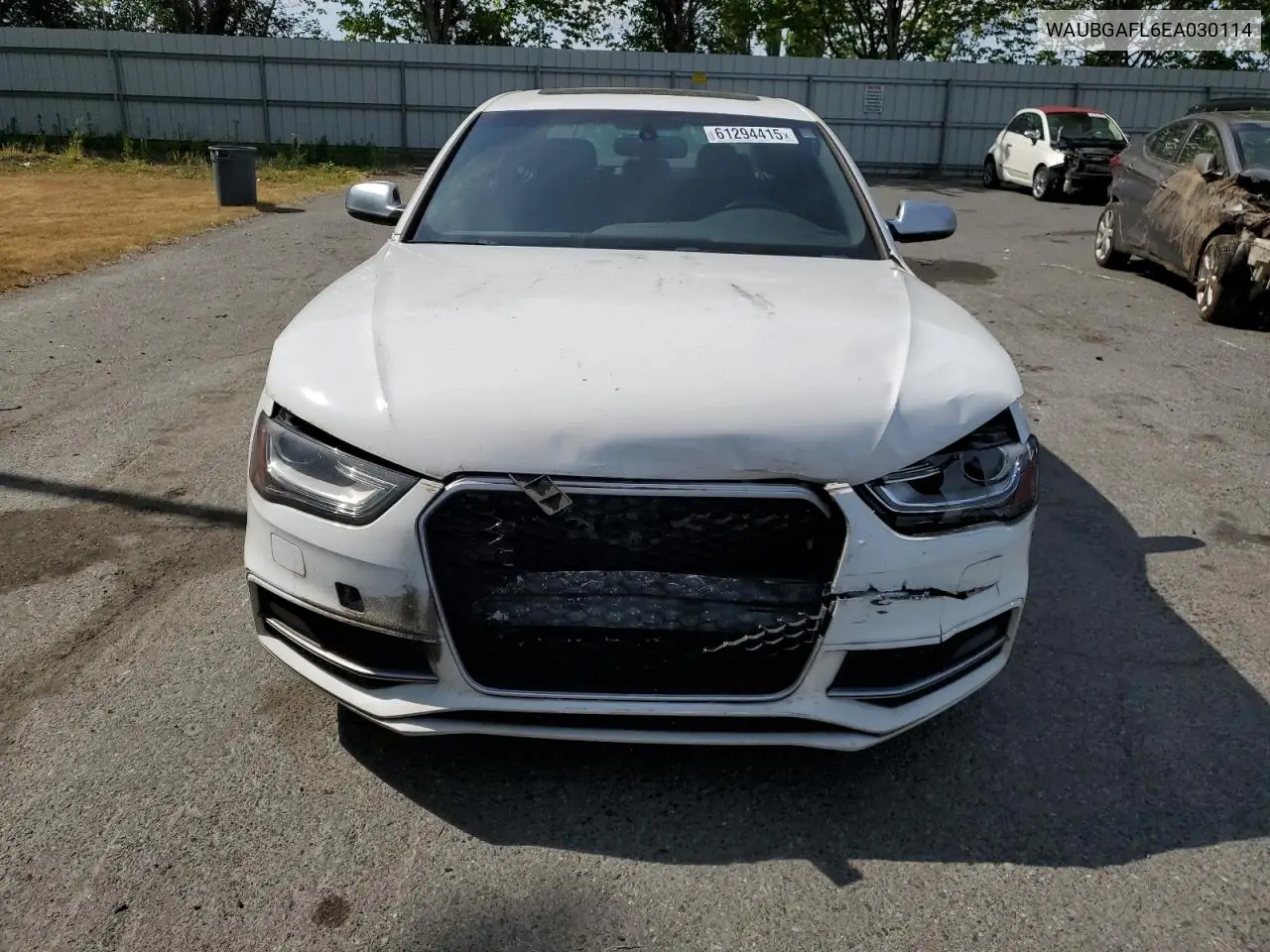 2014 Audi S4 Premium Plus VIN: WAUBGAFL6EA030114 Lot: 61294415