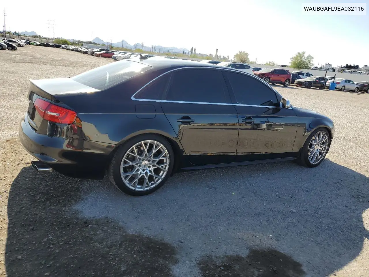 2014 Audi S4 Premium Plus VIN: WAUBGAFL9EA032116 Lot: 61767415